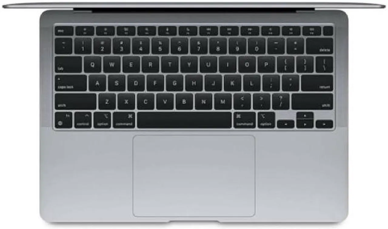 Alt view image 2 of 3 - Apple MacBook Air Laptop Apple M1 8-Core CPU 7-Core GPU 8GB RAM 256GB SSD 13" Space Gray MGN63LL/A (2020) - Very Good Condition