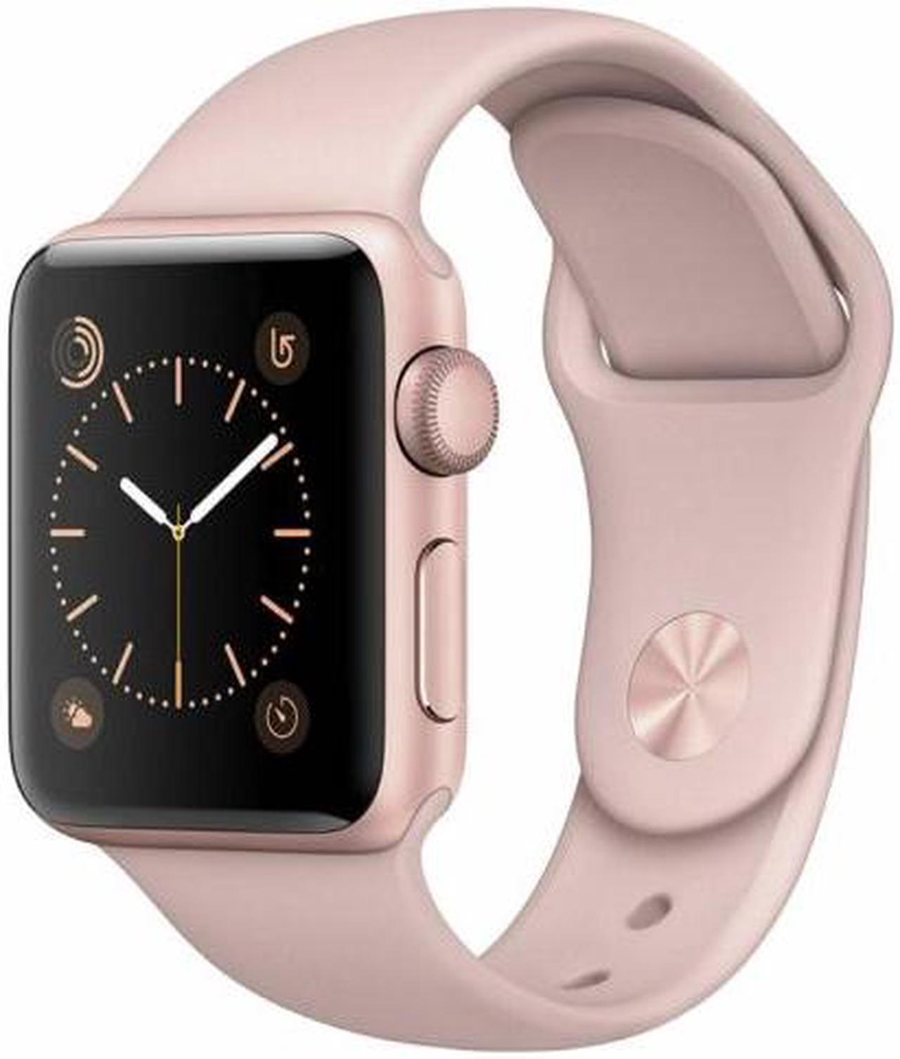 Main image of Apple Watch Series 3 42mm GPS - Gold Aluminum Case - Pink Sport Band (2017) - Good Condition