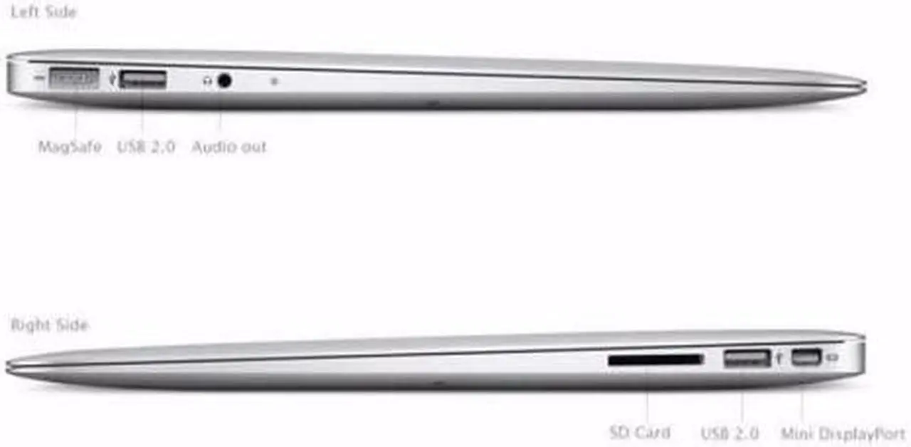 Alt view image 2 of 2 - Apple MacBook Air Laptop Core i5 1.6GHz 4GB RAM 256GB SSD 13" Silver MJVG2LL/A (2015) - Excellent Condition