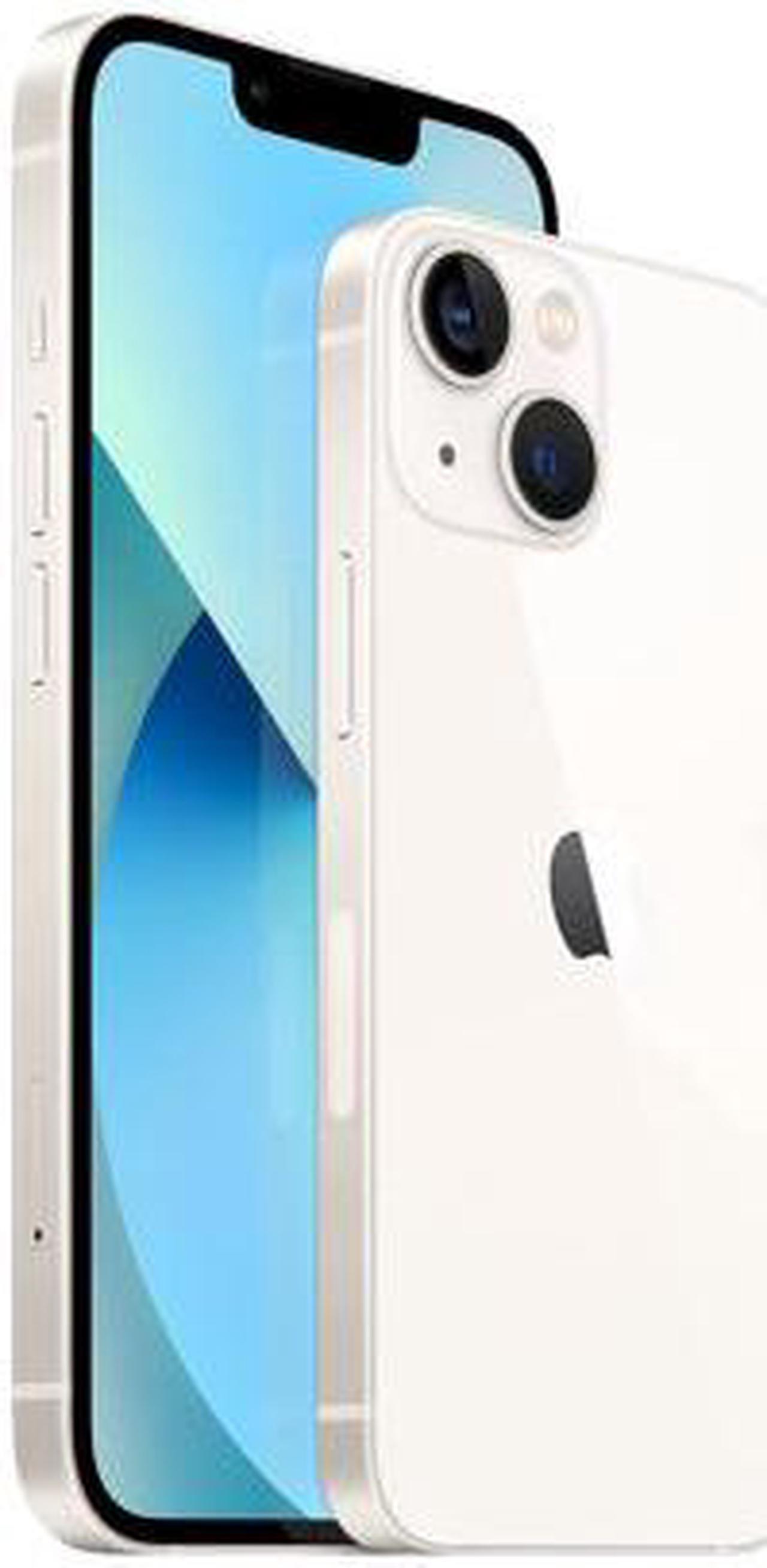 Alt view image 3 of 4 - Apple iPhone 13 512GB Fully Unlocked Verizon T-Mobile AT&T 5G (2021) - Starlight - Good Condition