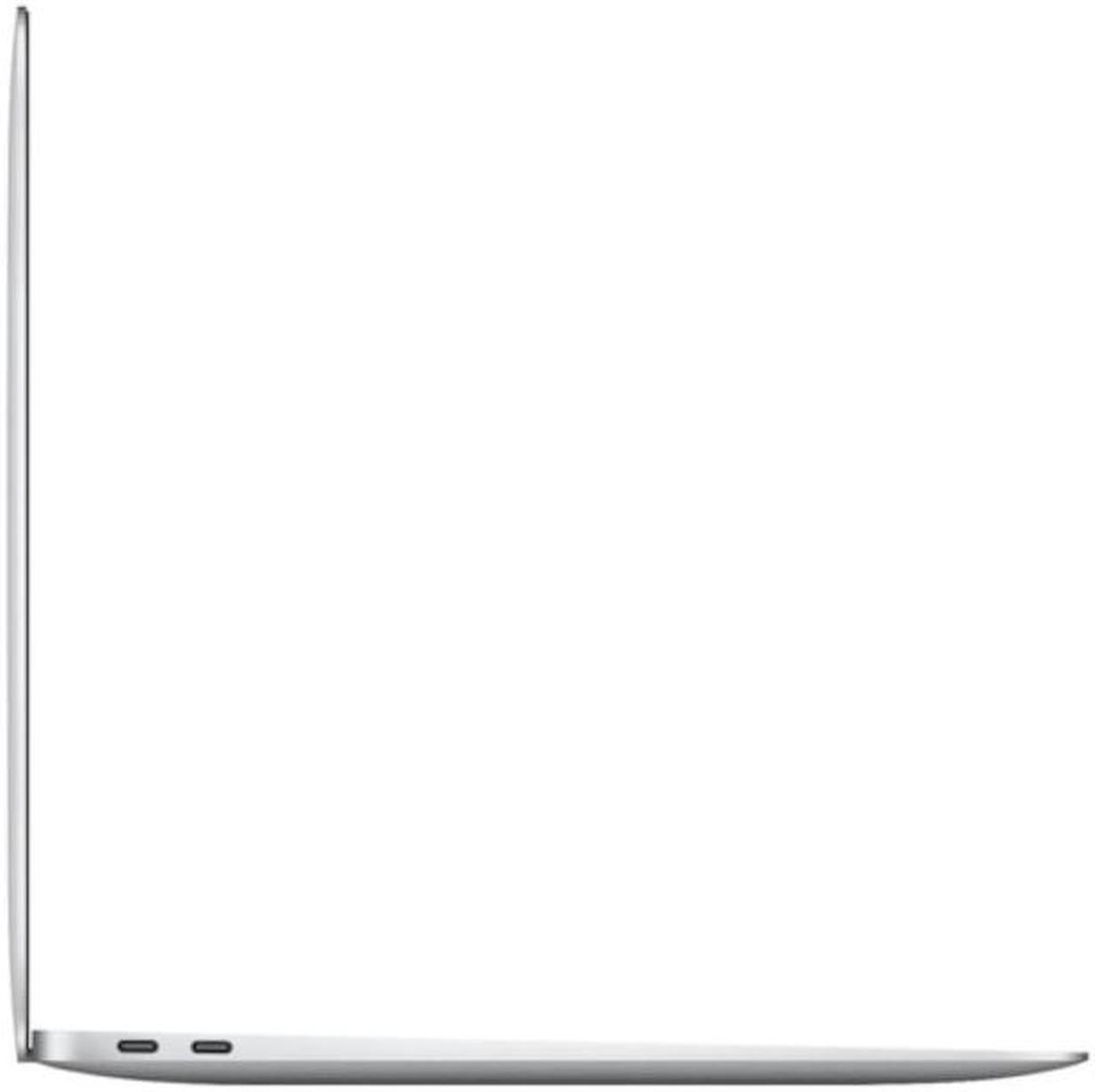 Alt view image 3 of 3 - Apple MacBook Air Laptop Apple M1 8-Core CPU 7-Core GPU 8GB RAM 128GB SSD 13" Silver MGN83LL/A (2020) - Good Condition