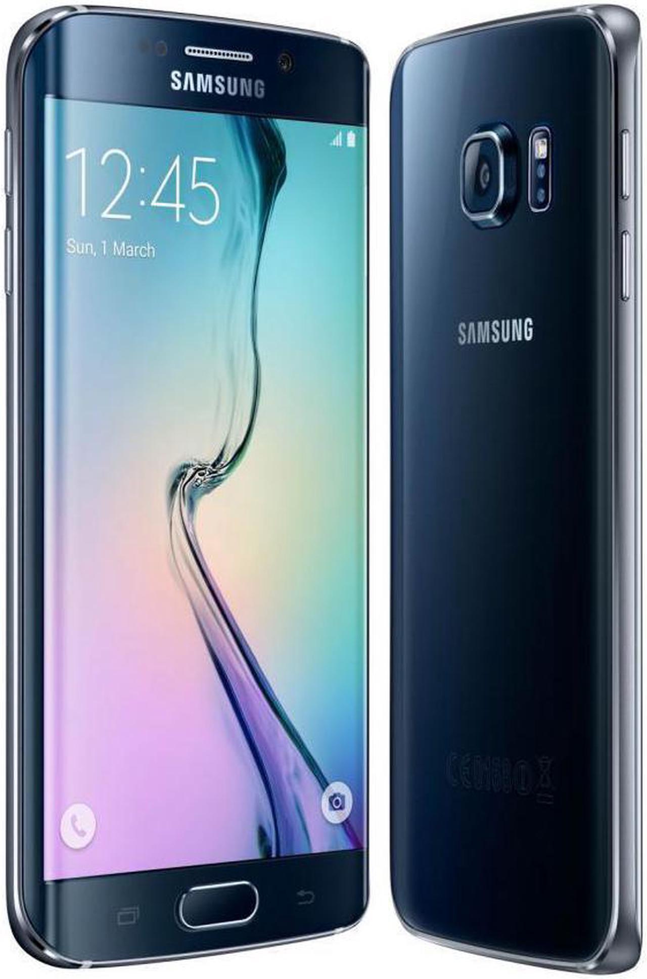 Main image of Samsung Galaxy S6 Edge SM-G925V 32GB 4G LTE Verizon Unlocked Smartphone - Black