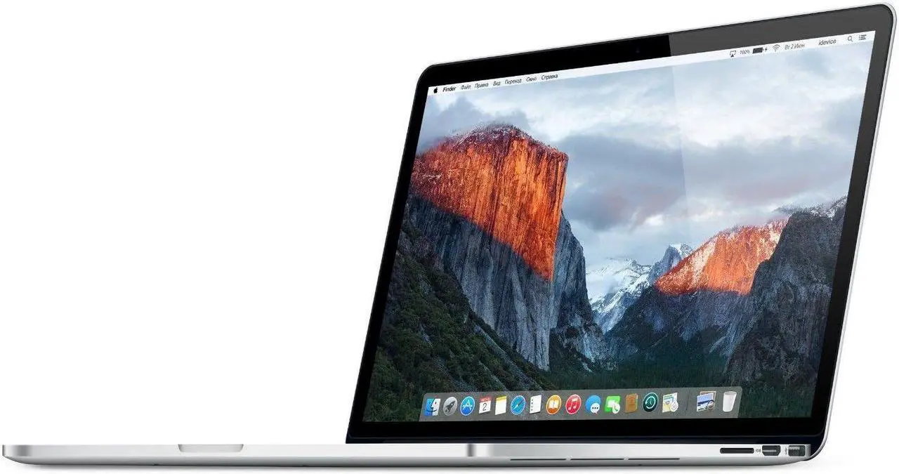 Alt view image 12 of 13 - Apple MacBook Pro 15.4" A1398 i7-4750HQ 2.0GHz 8GB RAM 256GB SSD MacOS 10.13 ME293LL/A