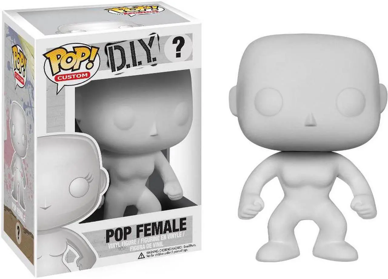 Alt view image 2 of 5 - Do it Yourself Female Pop! Vinyl Figure