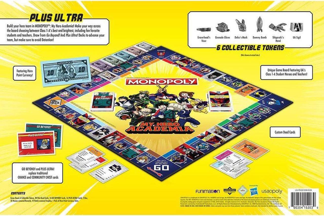 Alt view image 2 of 8 - MONOPOLY: My Hero Academia