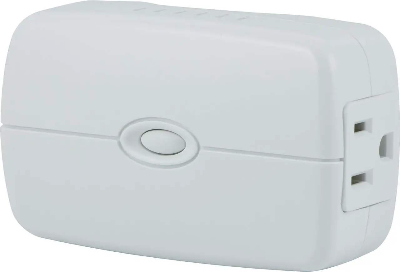 Alt view image 3 of 11 - GE Z-Wave White Indoor On/Off Plug-In Module (12719 )