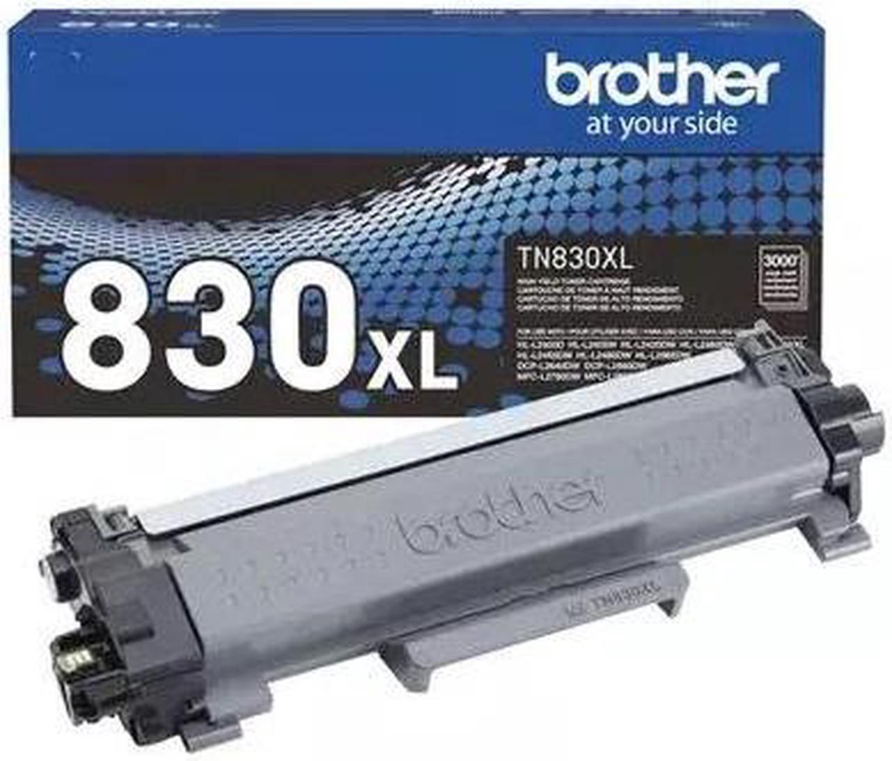 TN830XL High-Yield Toner 3000 Page-Yield Black