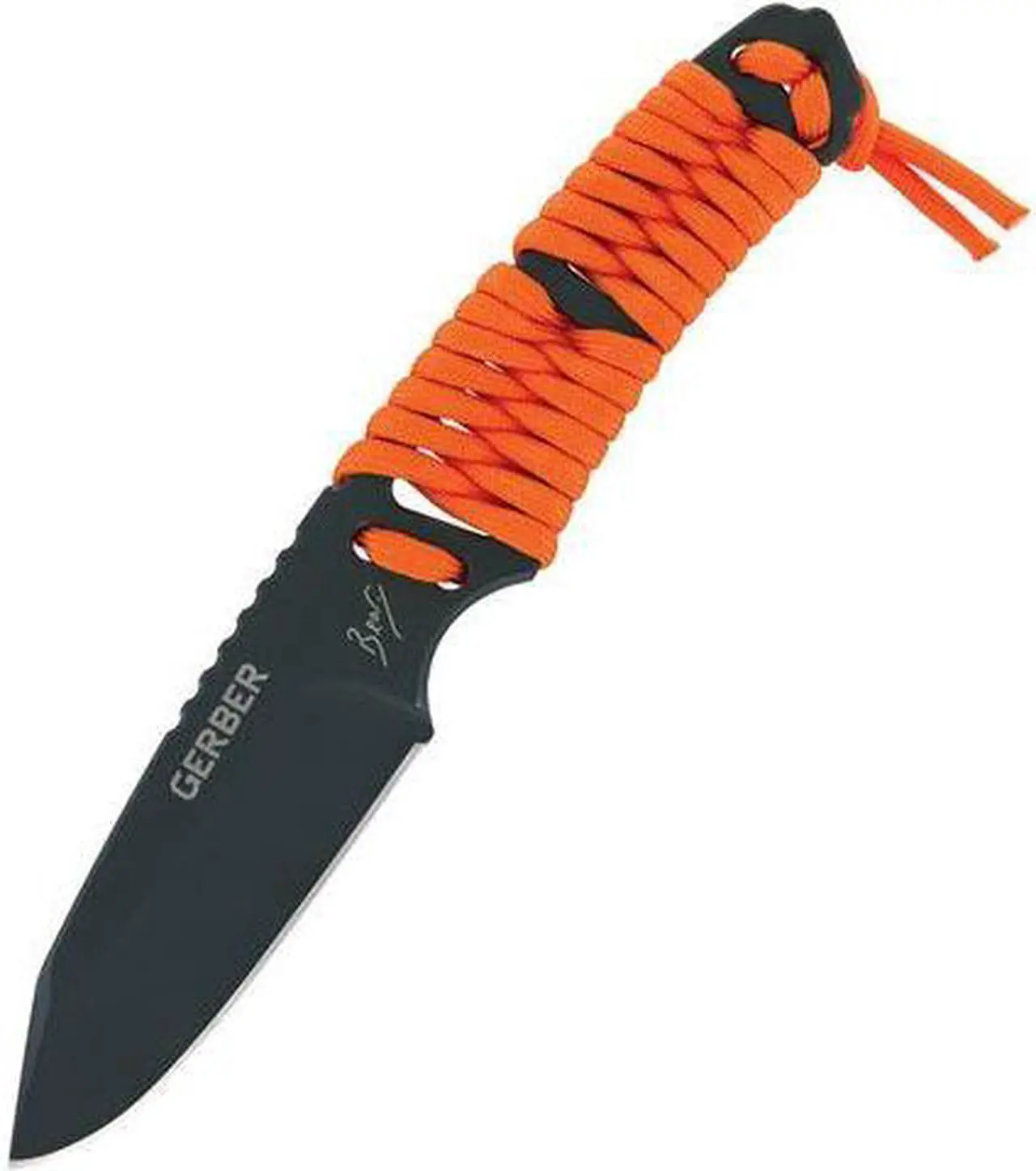 Alt view image 12 of 12 - Gerber Bear Grylls Paracord Fixed Blade Knife 31-001683