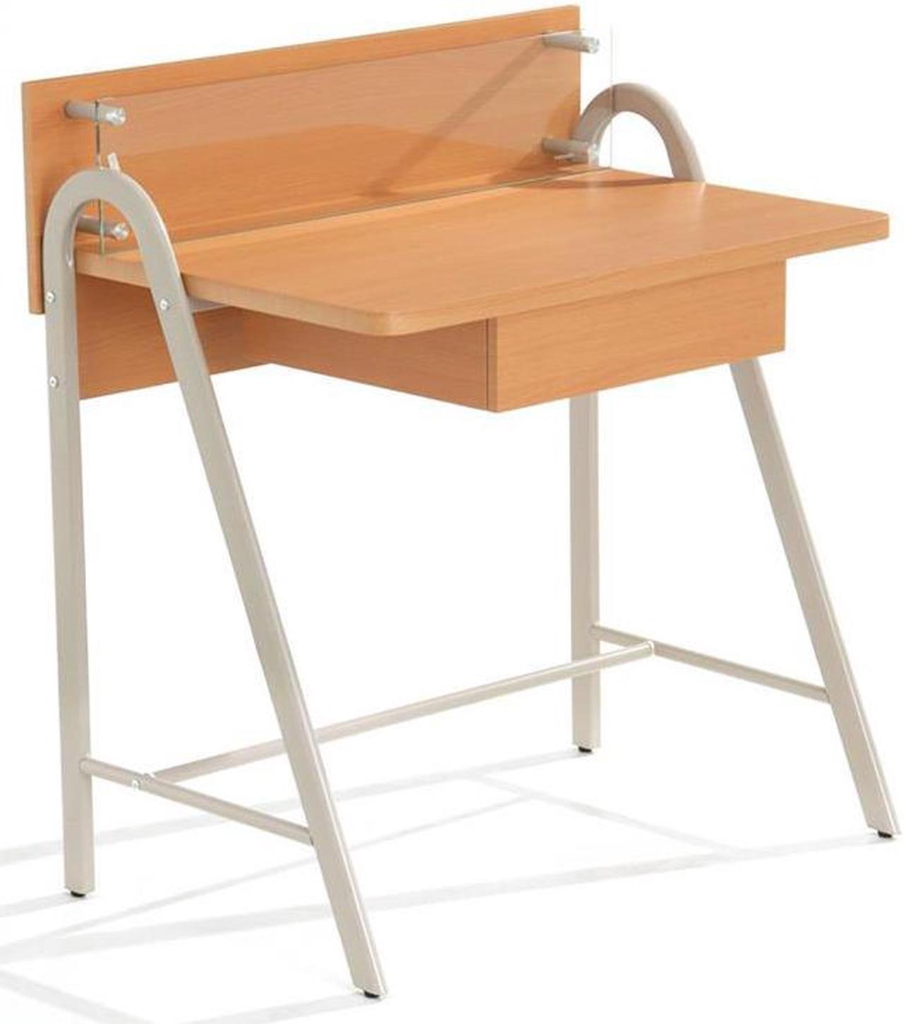 Main image of ProHT Home Office Modern Compact Computer Desk, Beech, 05002