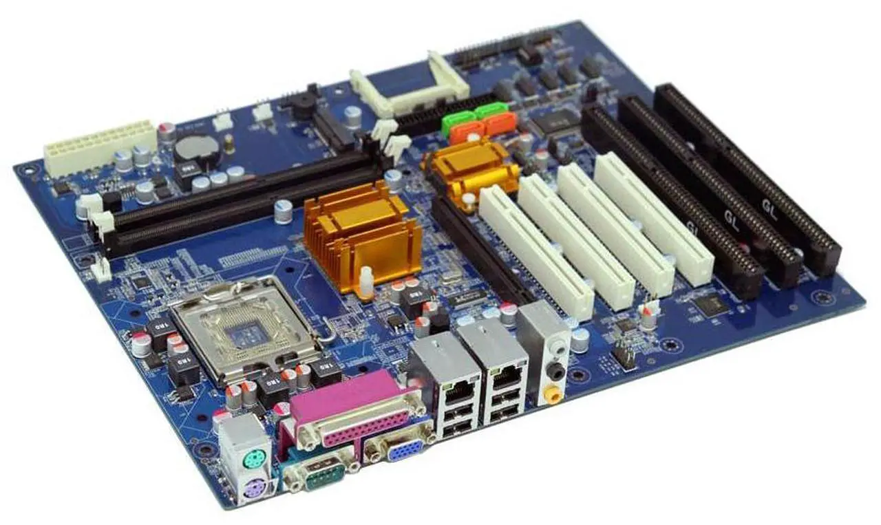 Alt view image 3 of 7 - ISA Motherboard G41 with 3 ISA Slots,4 PCI ATX Mainboard,Socket LGA775 CPU,2 DDR3 Slots,4 PCI Slots,1 PCIE 16x Slot,2 LAN Ports,for Industrial Server PC Computer