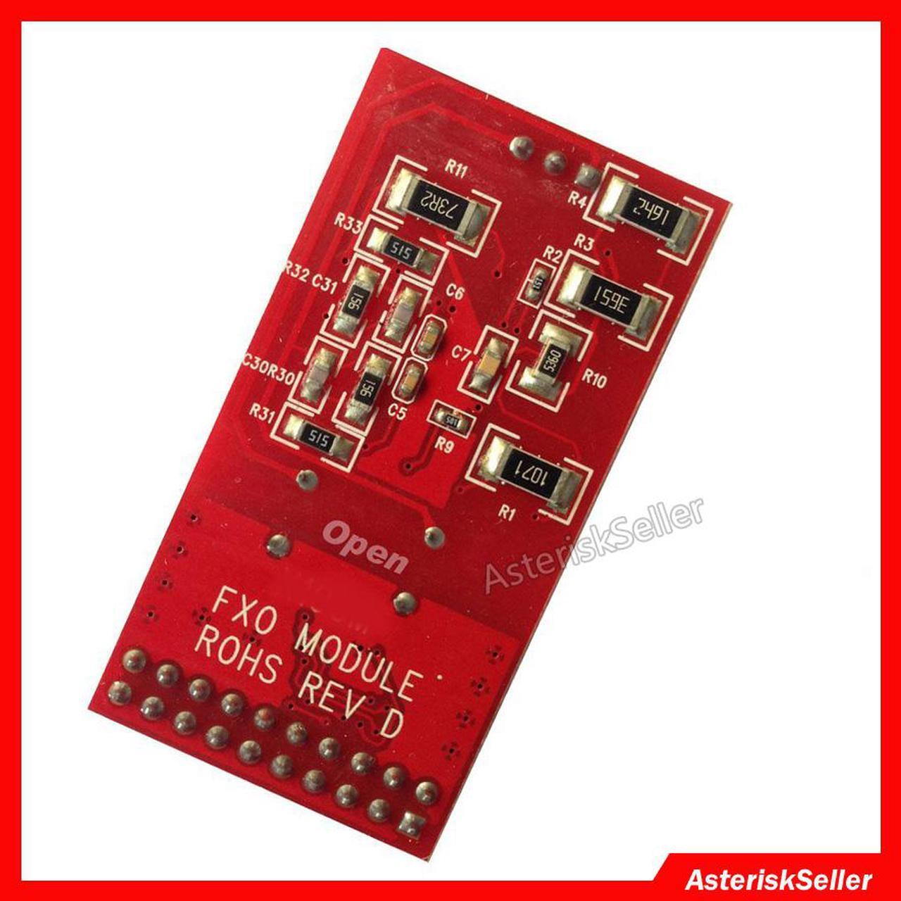 Main image of FXO Module X100M,1 Port FXO Single Channel Trunk (FXO) Module For TDM400p TDM410P AEX410 TDM410E