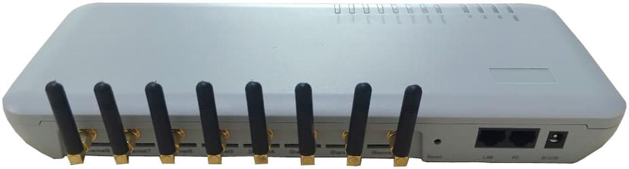 Alt view image 2 of 6 - GoIP-8 8 SIM Channels VoIP GSM Gateway IMEI change Bulk SMS For Asterisk SIP PBX,VoIP SIP Gatway GSM VoIP Phone Adaptor