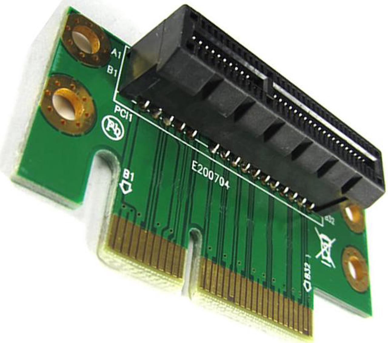 Alt view image 3 of 4 - PCIe Adapter Riser Card 90 Degree For 1U 2U Server Chassis,90 degree right angle adapter card.PCI Express (PCI-E)  4x