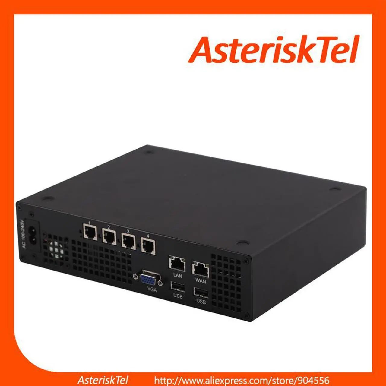Alt view image 3 of 6 - VoIP Phone System with 2 FXO+2FXS ports Based on FreePBX,VoIP Server Gateway,voice device call equipment phone facility Telephone Equipment,Asterisk phone system,VoIP PBX,Asterisk PABX