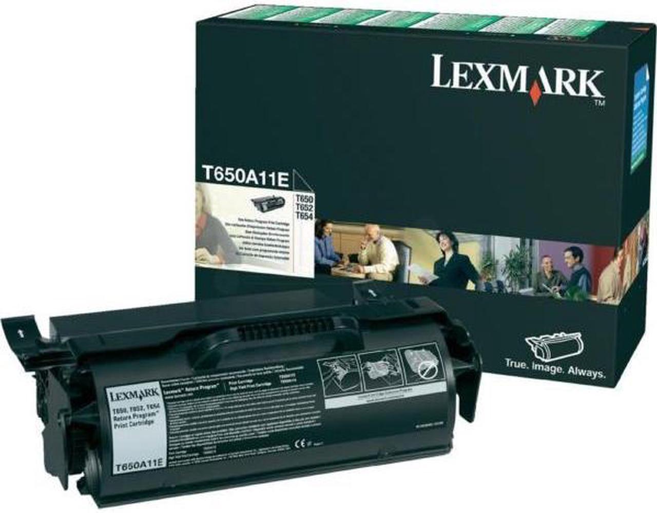 LEXMARK T650/T652/T654 RETURN PROGRA