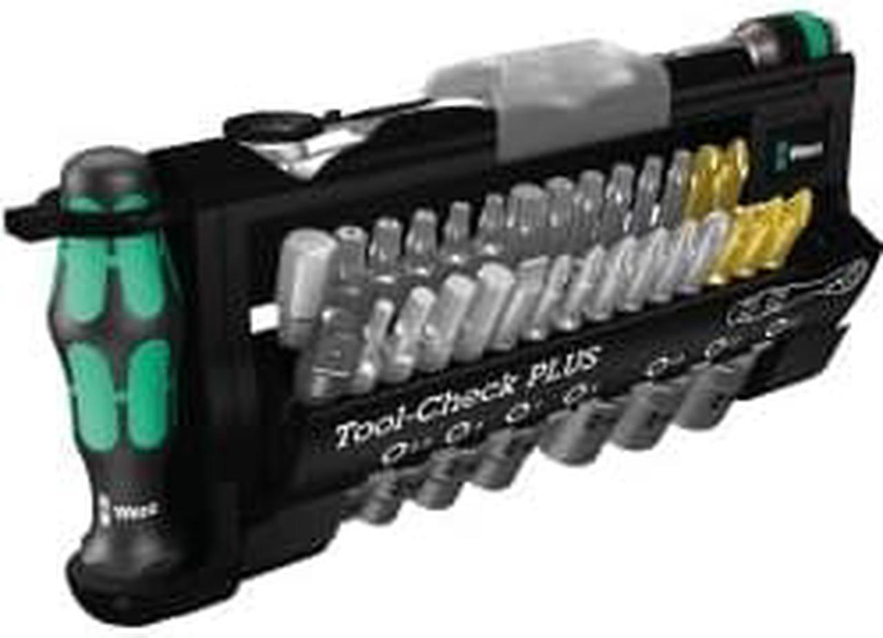 Main image of Wera 056490 Tool-Check Plus Bit Ratchet Set with Sockets - Metric