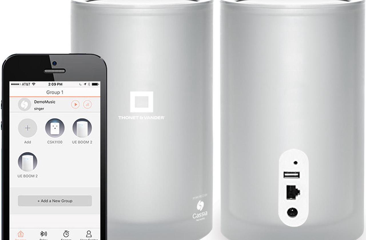 Main image of Thonet and Vander Multi-Room Bluetooth Audio Hub Router | Connect 22 Bluetooth Devices Simultaneously | 1000 Ft Range | Powered by Cassia
