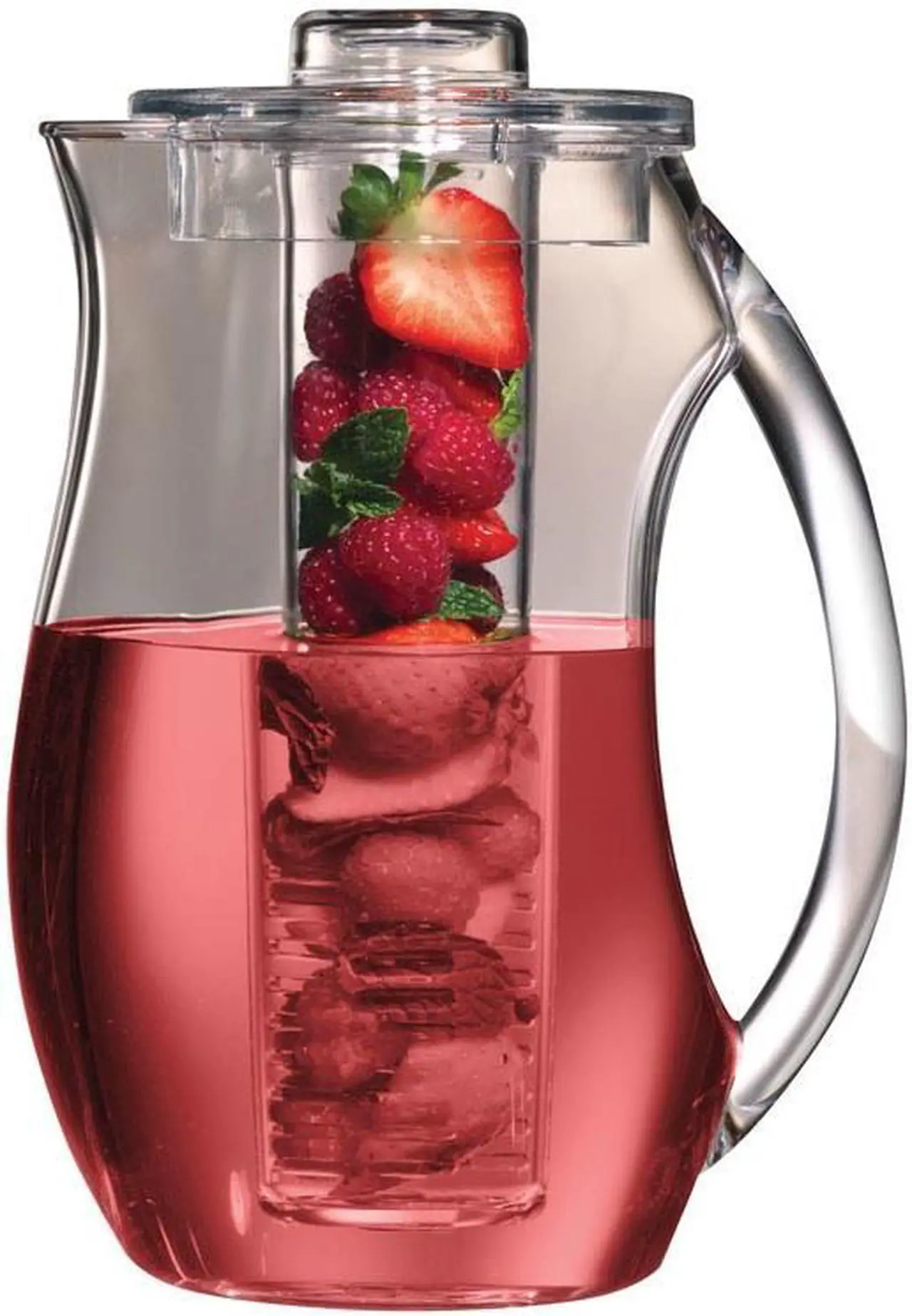 Alt view image 9 of 20 - Prodyne FI-3 Fruit Infusion Pitcher, Clear