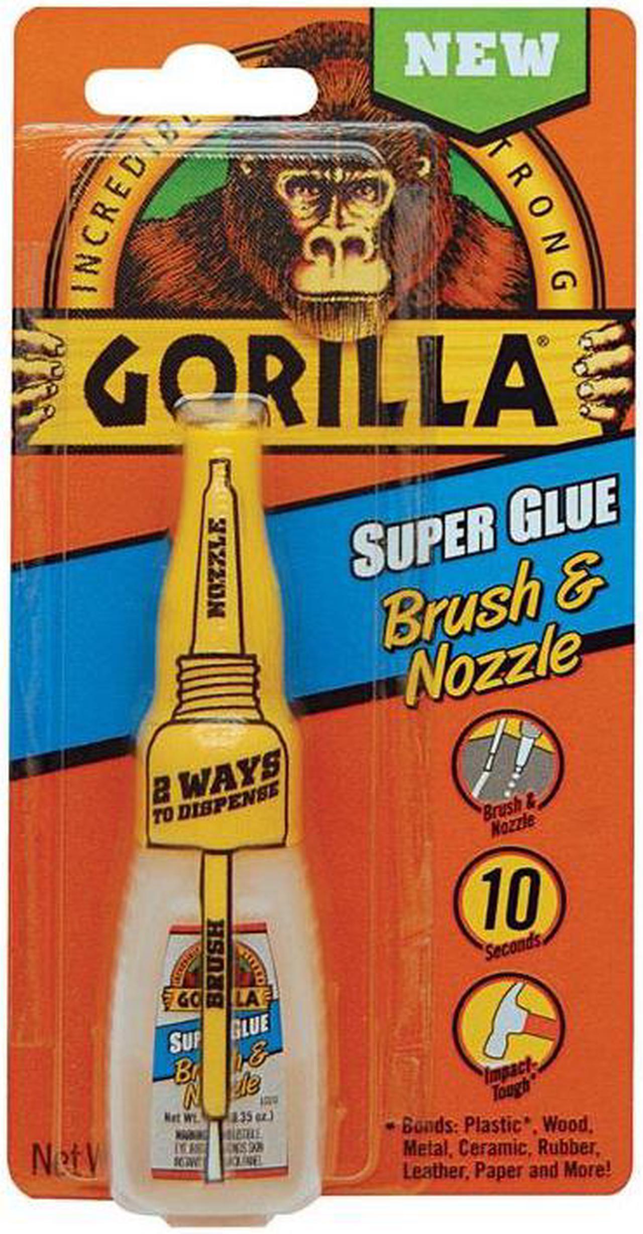 Alt view image 8 of 20 - GORILLA GLUE 7500101 Construction Adhesive, Super Glue Brush & Nozzle Series,