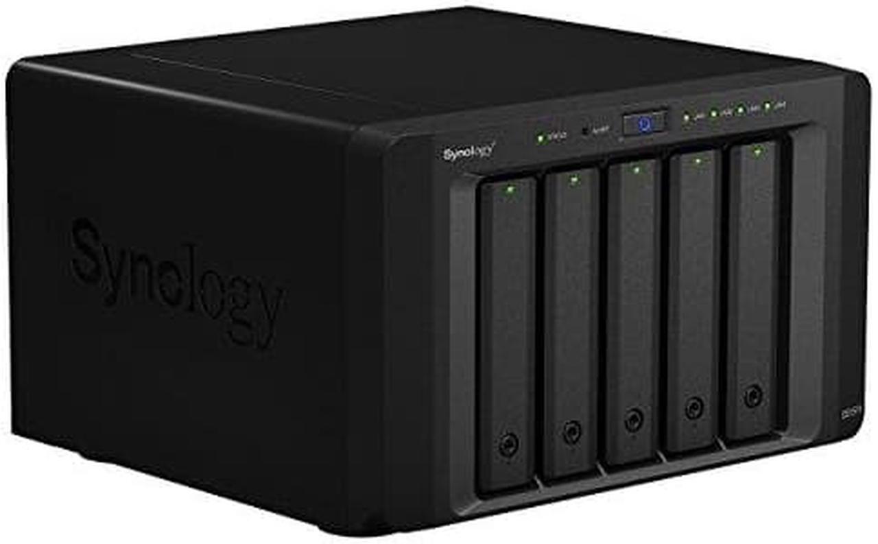 Alt view image 3 of 5 - Synology DiskStation DS1515 High-performance 5-Bay Desktop NAS for Your Growing Needs