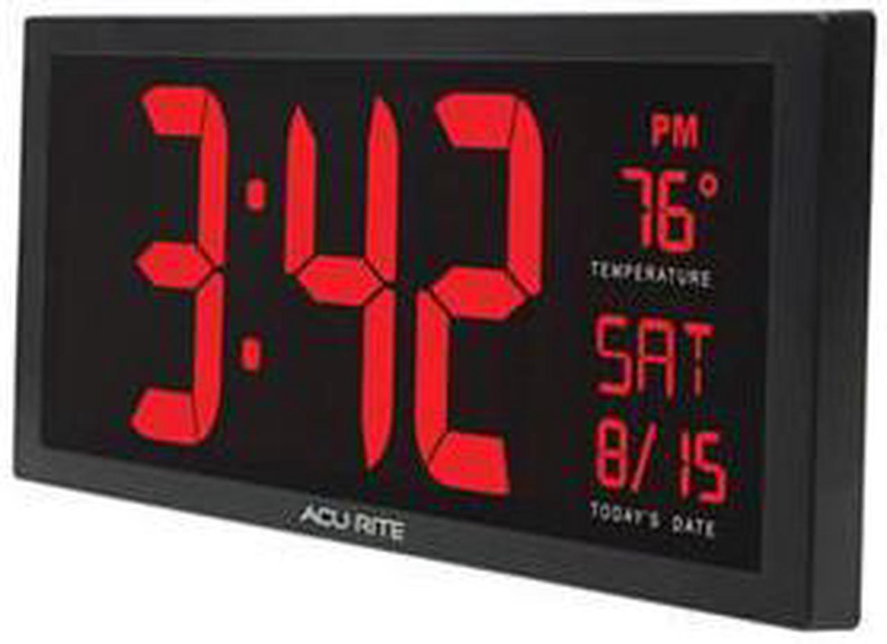 Alt view image 4 of 12 - CHANEY INSTRUMENTS 75127 AcuRite Digit 14.5 Wall Clock