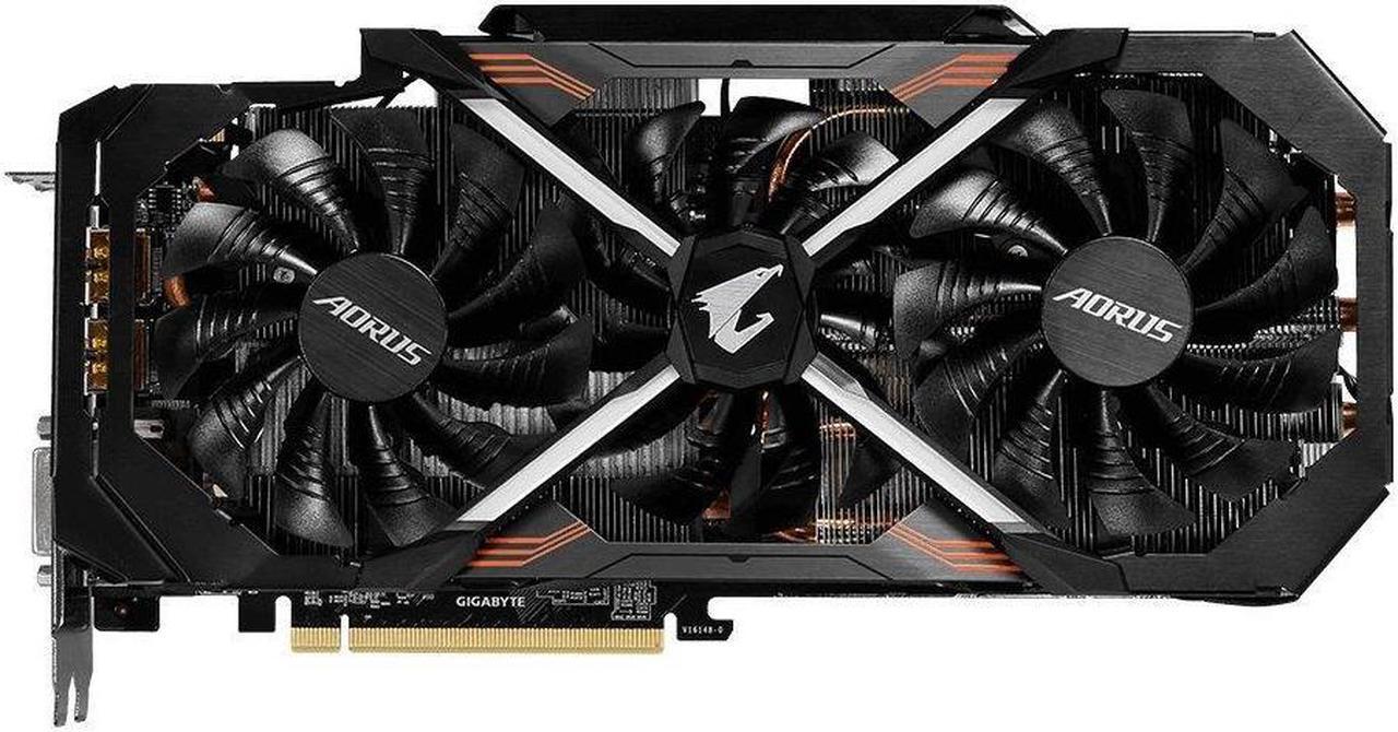 Alt view image 2 of 5 - Refurb Gigabyte AORUS GeForce GTX 1080 Ti 11GB Graphic Cards GV-N108TAORUS-11GD