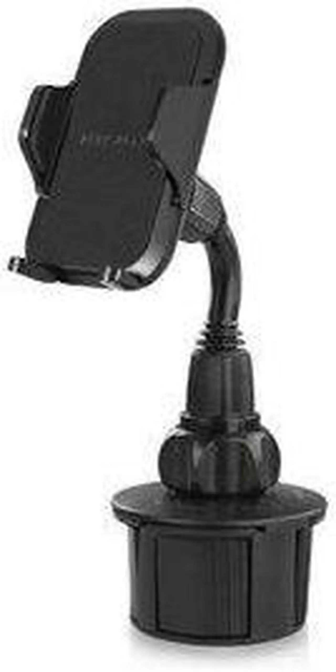 Alt view image 4 of 8 - Macally mCup Adjustable Cup Holder for All Portable Devices in Vehicle (Black)