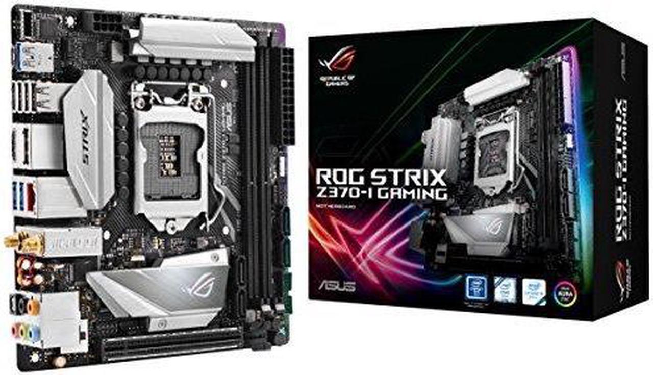 ASUS ROG STRIX Z370-I GAMING LGA1151 DDR4 DP HDMI M.2 Z370 mini-ITX Motherboard