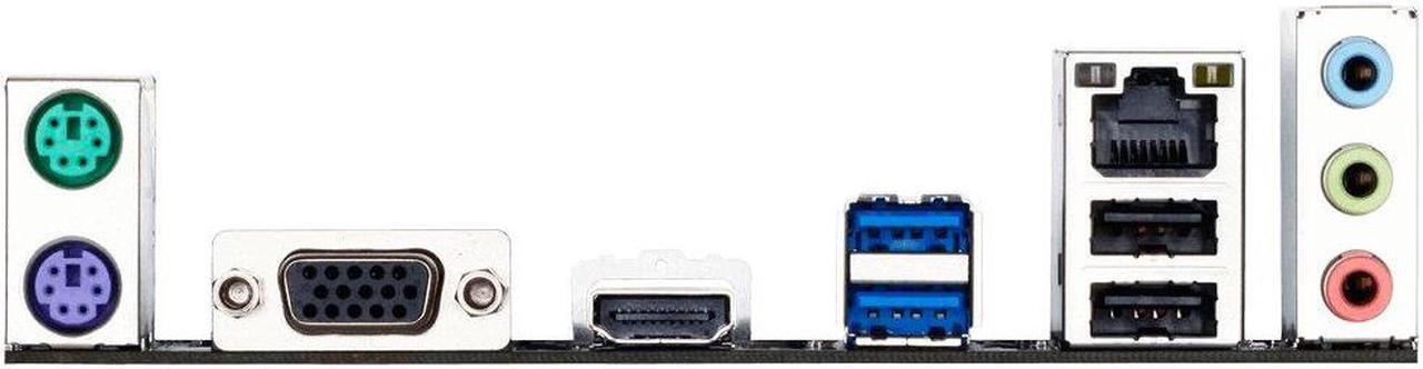 Alt view image 7 of 11 - GIGABYTE GA-H110M-H LGA 1151 Intel H110 HDMI SATA 6Gb/s USB 3.0 Micro ATX Intel Motherboard