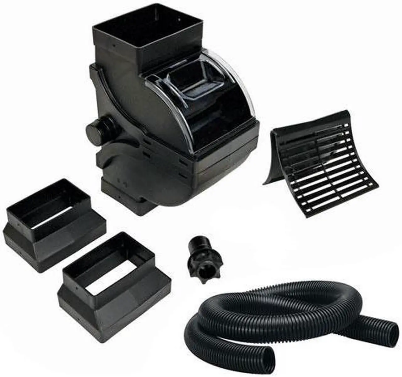 Alt view image 2 of 3 - Fiskars 5962 Rain Barrel DiverterPro Kit, Black 59626935 FISKARS