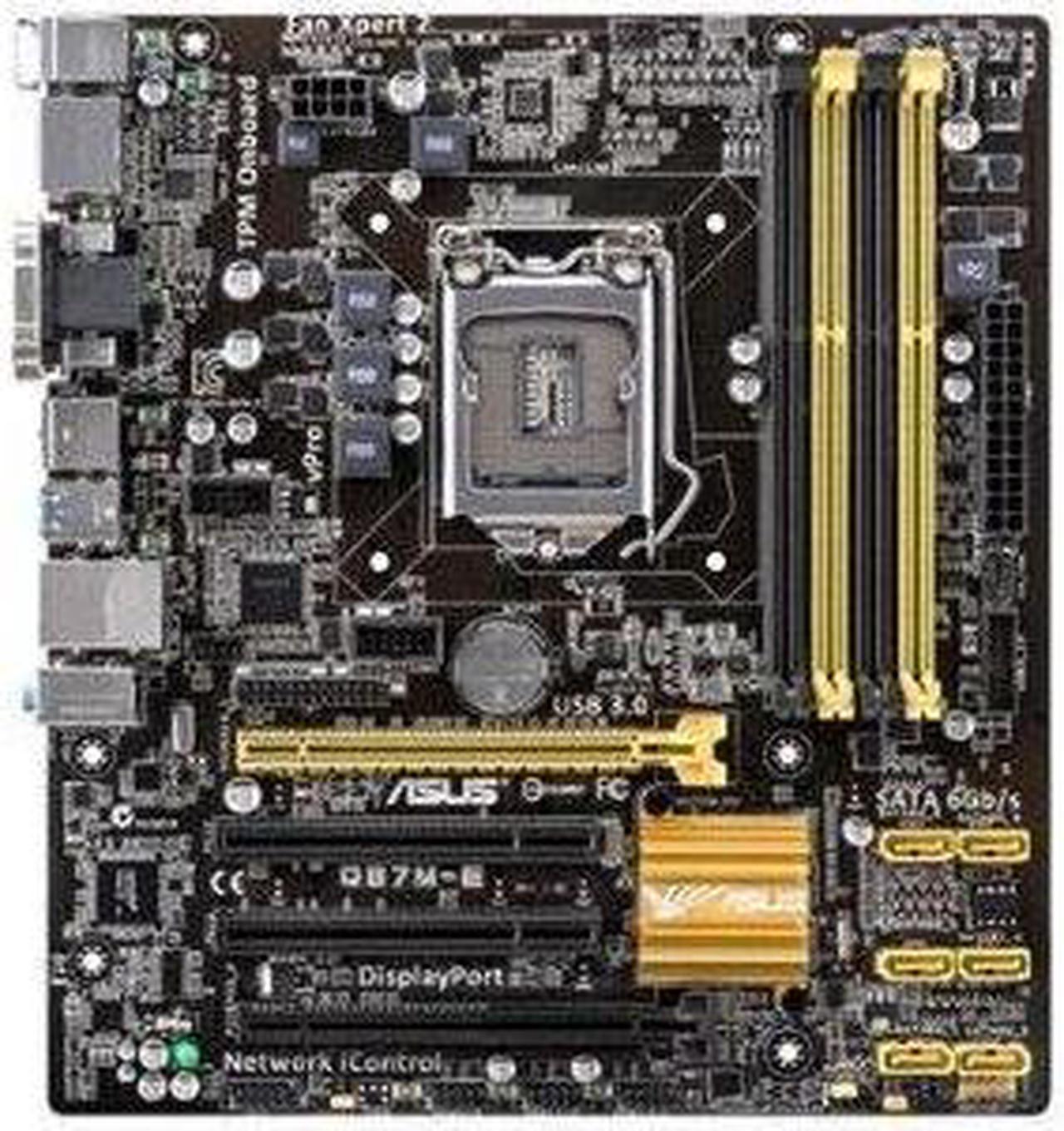 Asus Q87M-E Desktop Motherboard - Intel Q87 Express Chipset - Socket