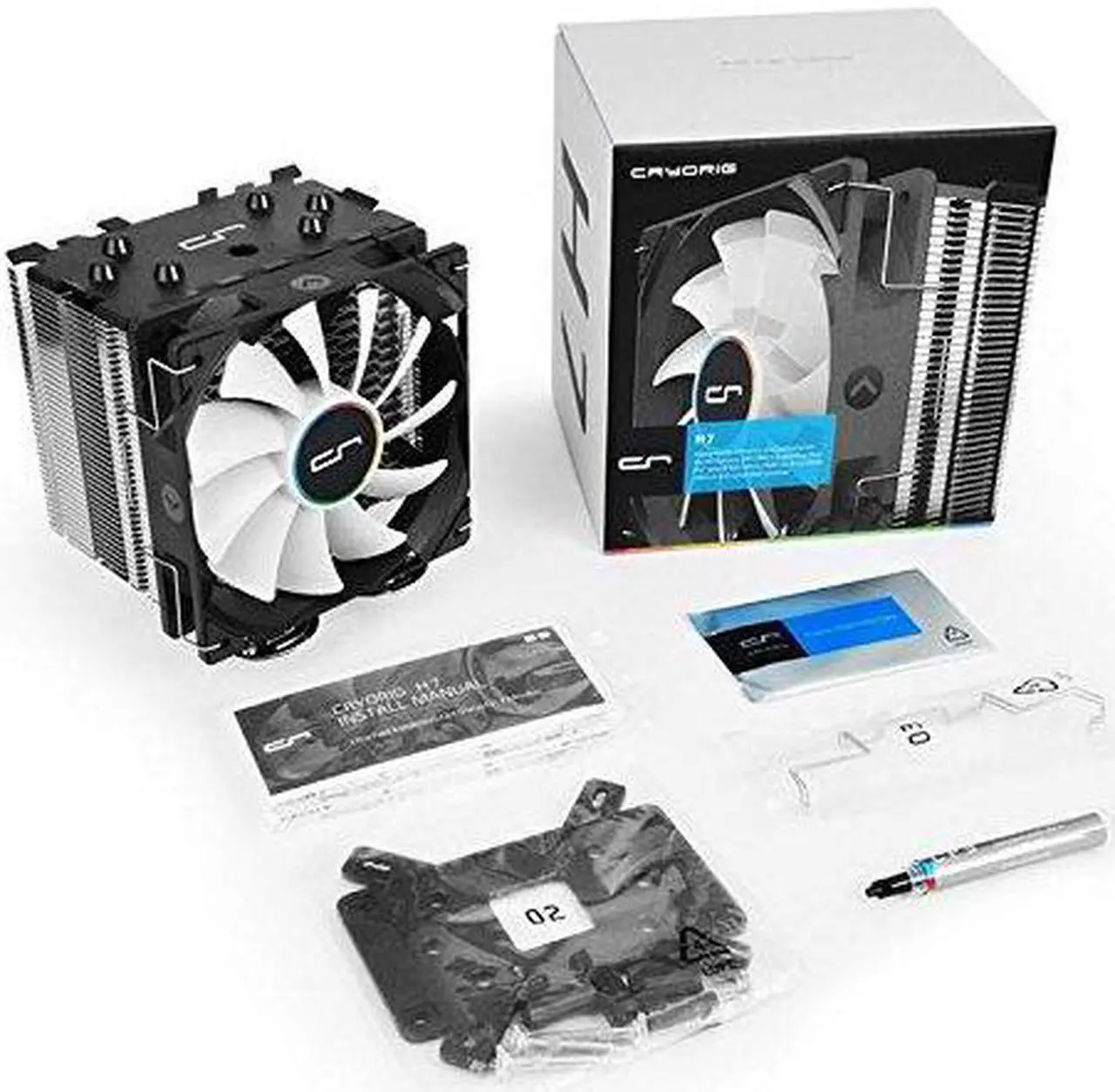 Alt view image 7 of 14 - CRYORIG H7 Tower Cooler For AMD/Intel CPU with 120mm PWM Fan