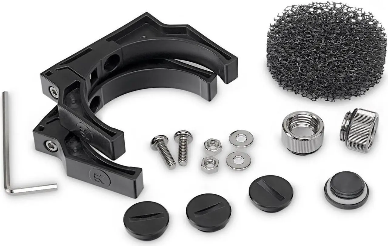 Alt view image 12 of 18 - EKWB EK-RES X3 250 Reservoir, Black