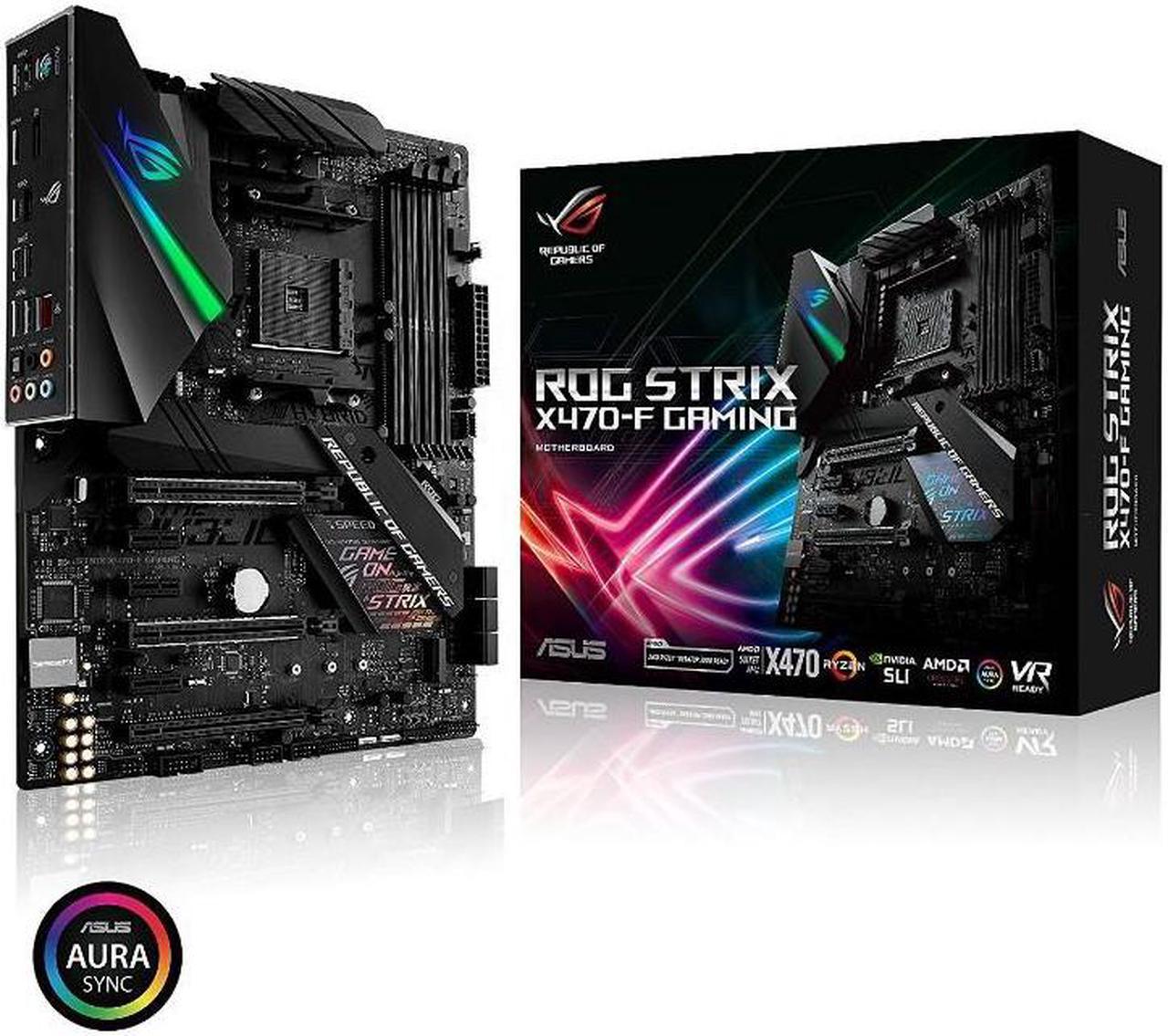 ASUS ROG Strix X470-F Gaming AMD Ryzen 2 AM4 DDR4 DP HDMI M.2 ATX Motherboard