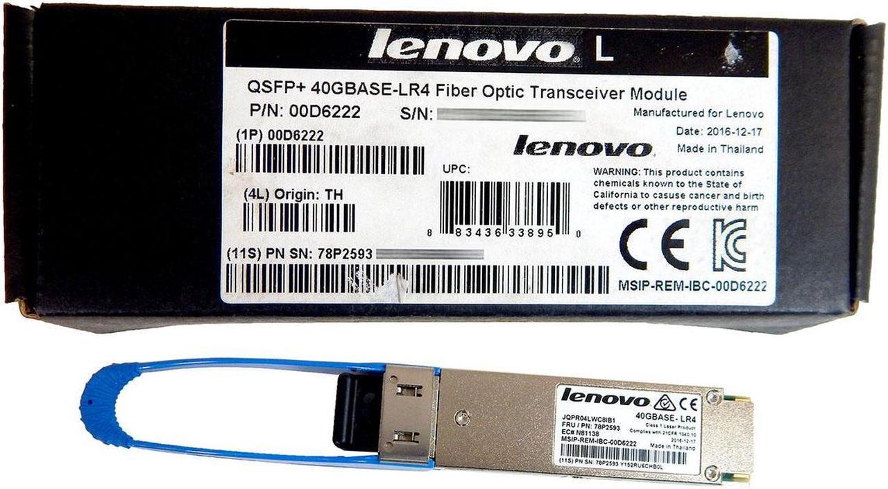 Lenovo QSFP+ LR4 Transceiver