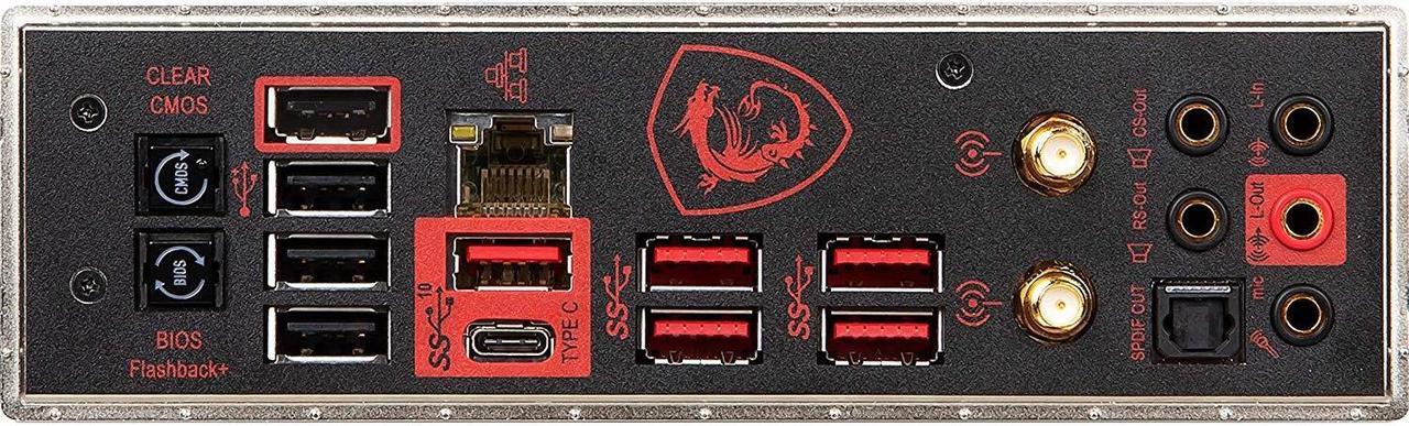 Alt view image 3 of 3 - MSI Z390ACE MEG Z390 ACE LGA 1151 Desktop Motherboard Intel Chipset