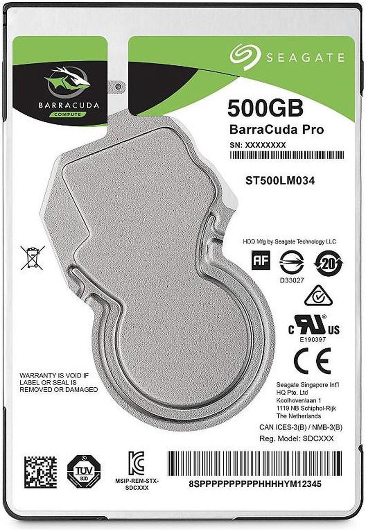Main image of Seagate 500GB Barracuda Pro SATA 6Gb/s 128MB Cache 2.5-Inch Internal Hard Drive (ST500LM034)
