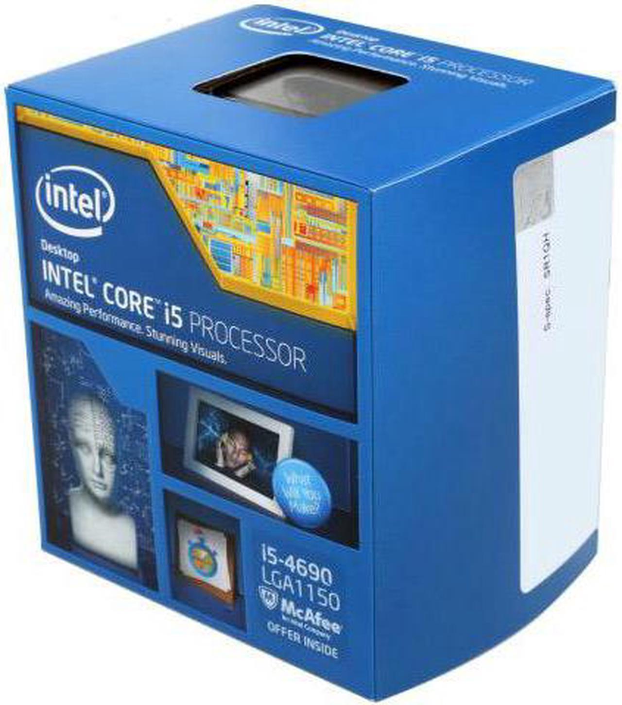 Intel Core i5-4690 Haswell Quad-Core 3.5GHz LGA 1150 Processor CPU BX80646I54690