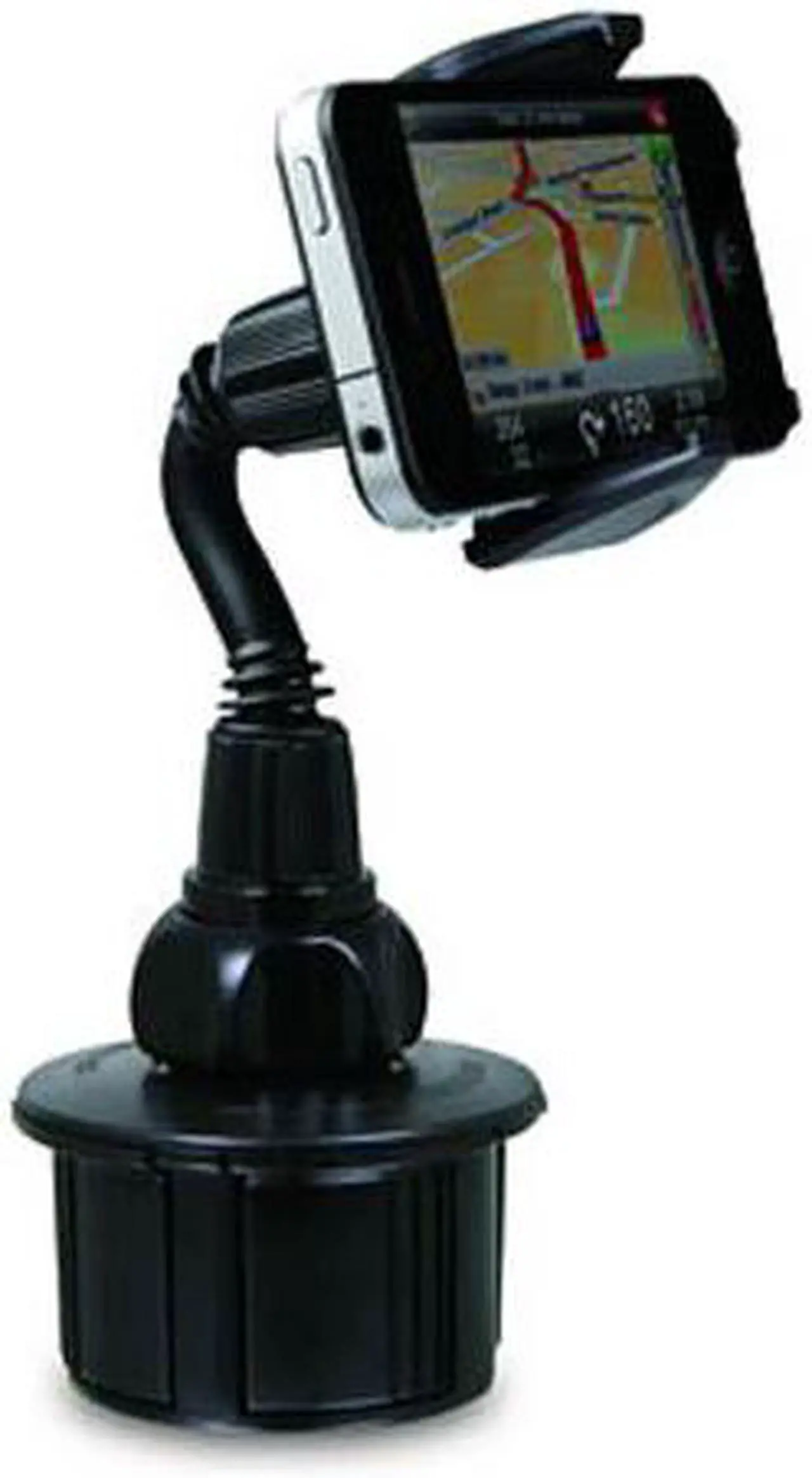 Alt view image 6 of 8 - Macally mCup Adjustable Cup Holder for All Portable Devices in Vehicle (Black)