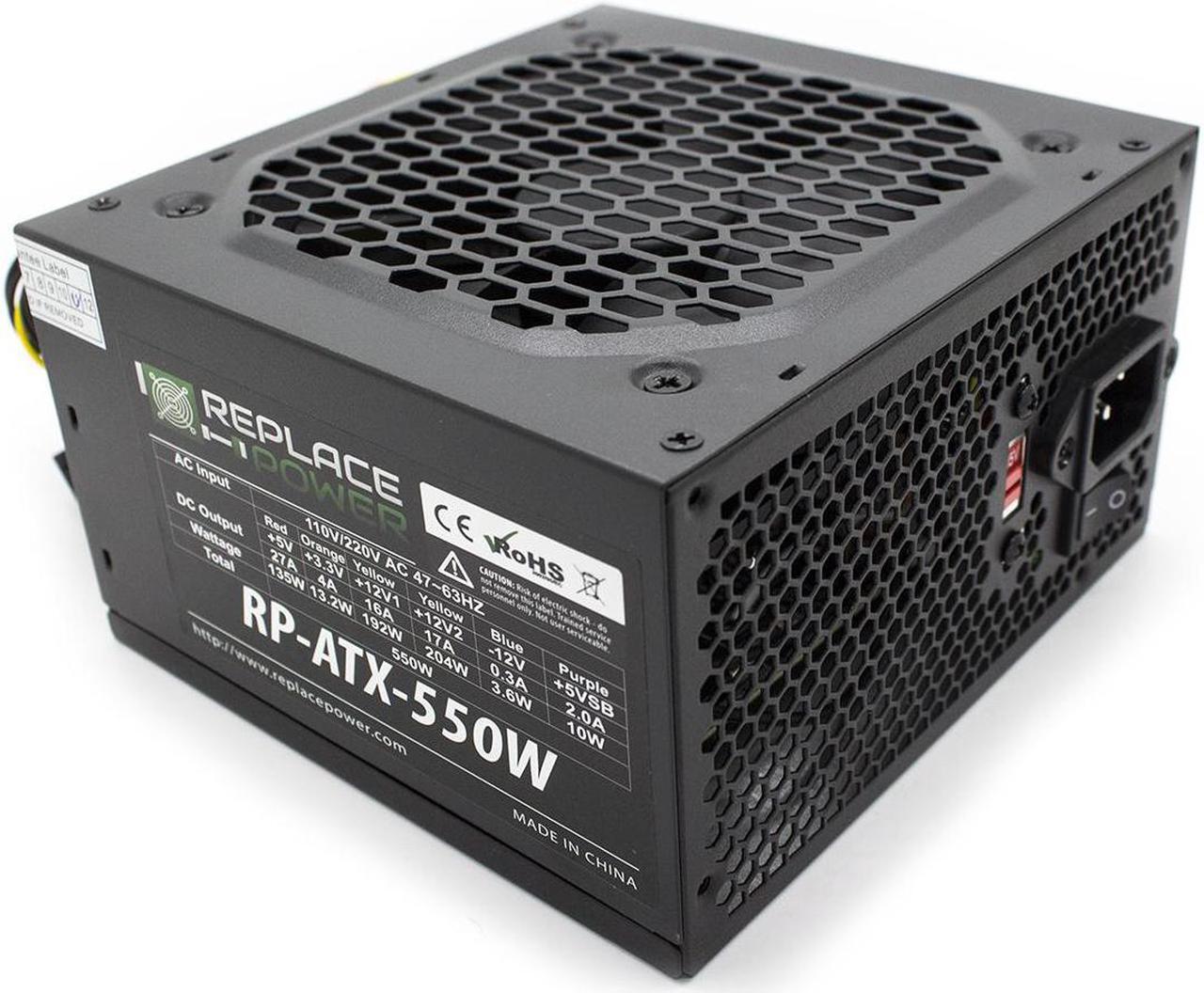 Main image of 550W Power Supply for HP Pavilion Elite HPE-H8-1520T HPE-478HK Upgrade