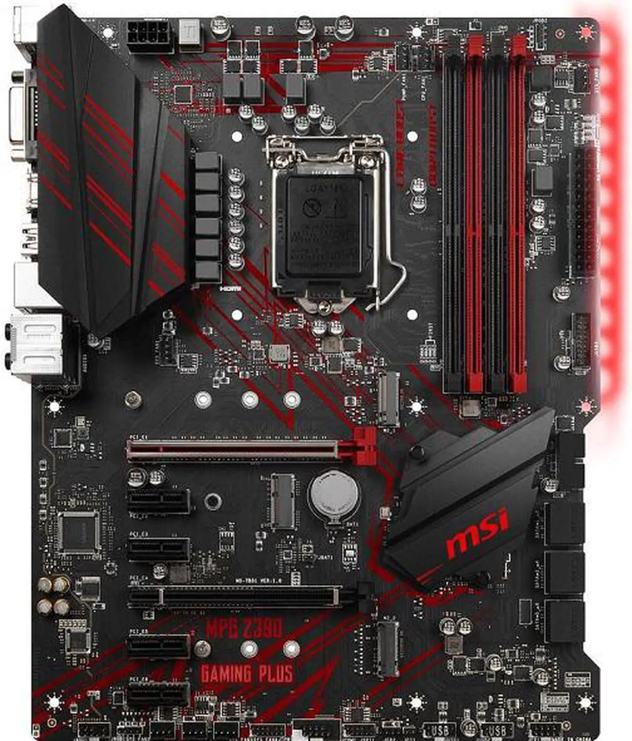 Main image of MSI MPG Z390 Gaming Plus LGA1151 M.2 USB 3.1 Gen 2 DDR4 ATX - Motherboard Only