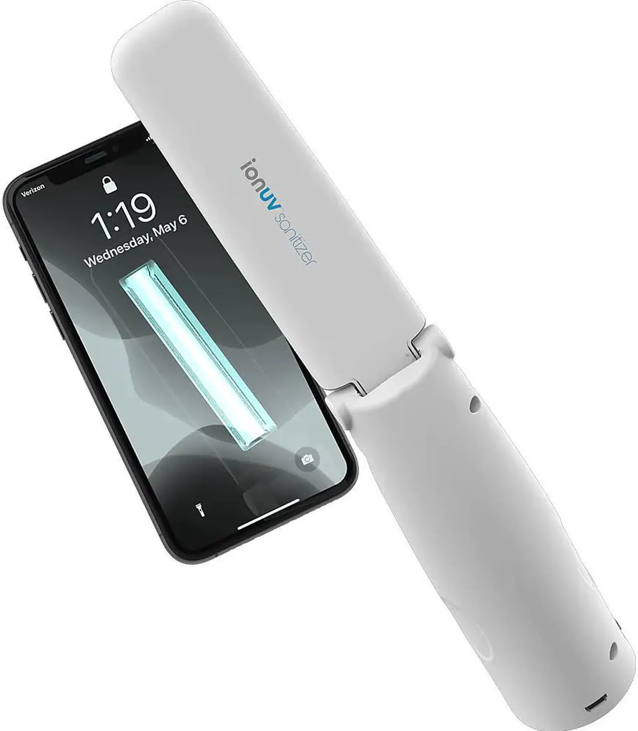 Alt view image 2 of 6 - Tzumi Ion UV Portable Sanitizing UV-C Wand 7548ST