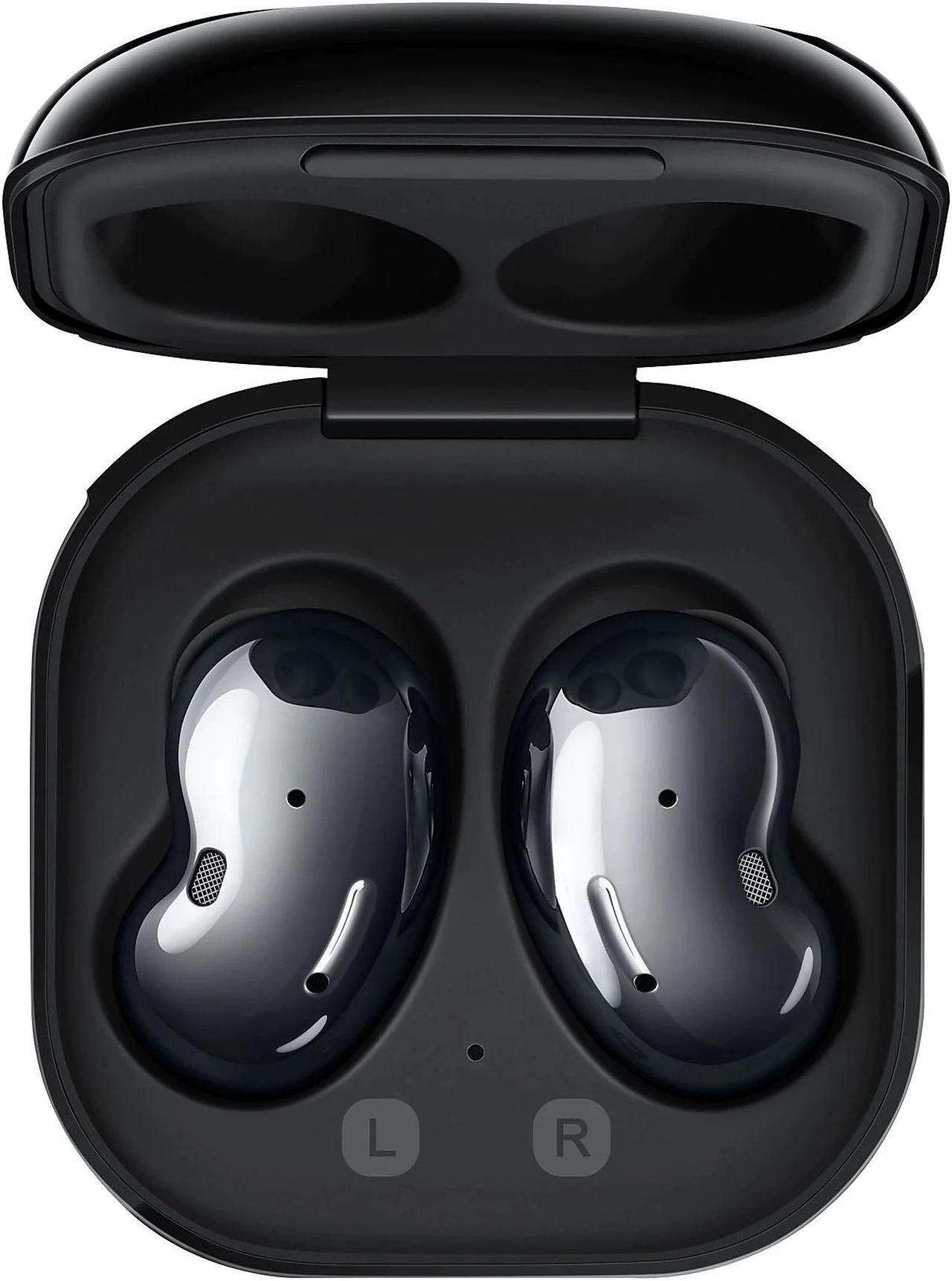 Alt view image 5 of 20 - Samsung Galaxy Buds Live True Wireless Earbuds Headphones - Mystic Black