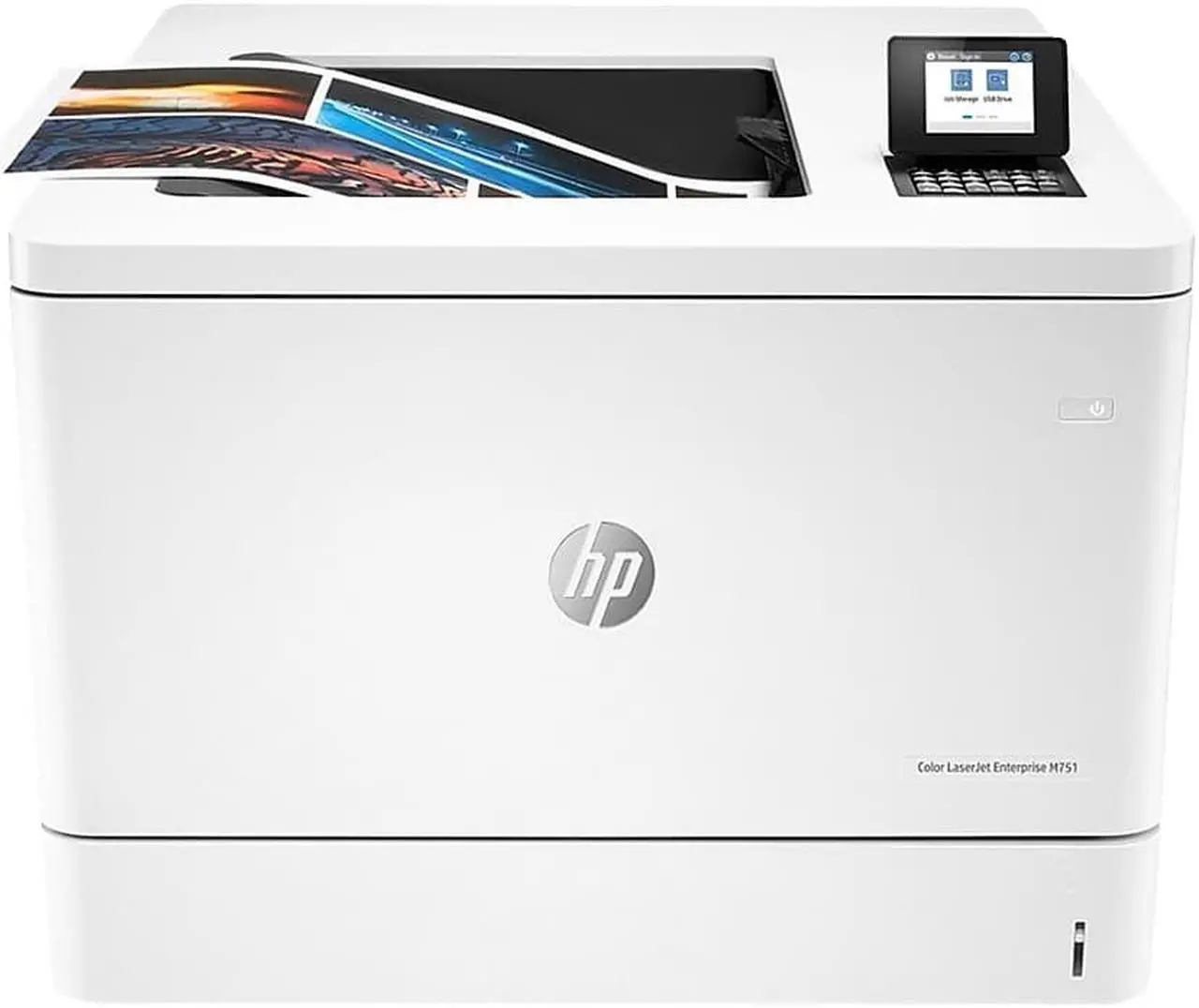 Alt view image 2 of 4 - HP LaserJet Enterprise M751dn Wireless Colour Laser Printer