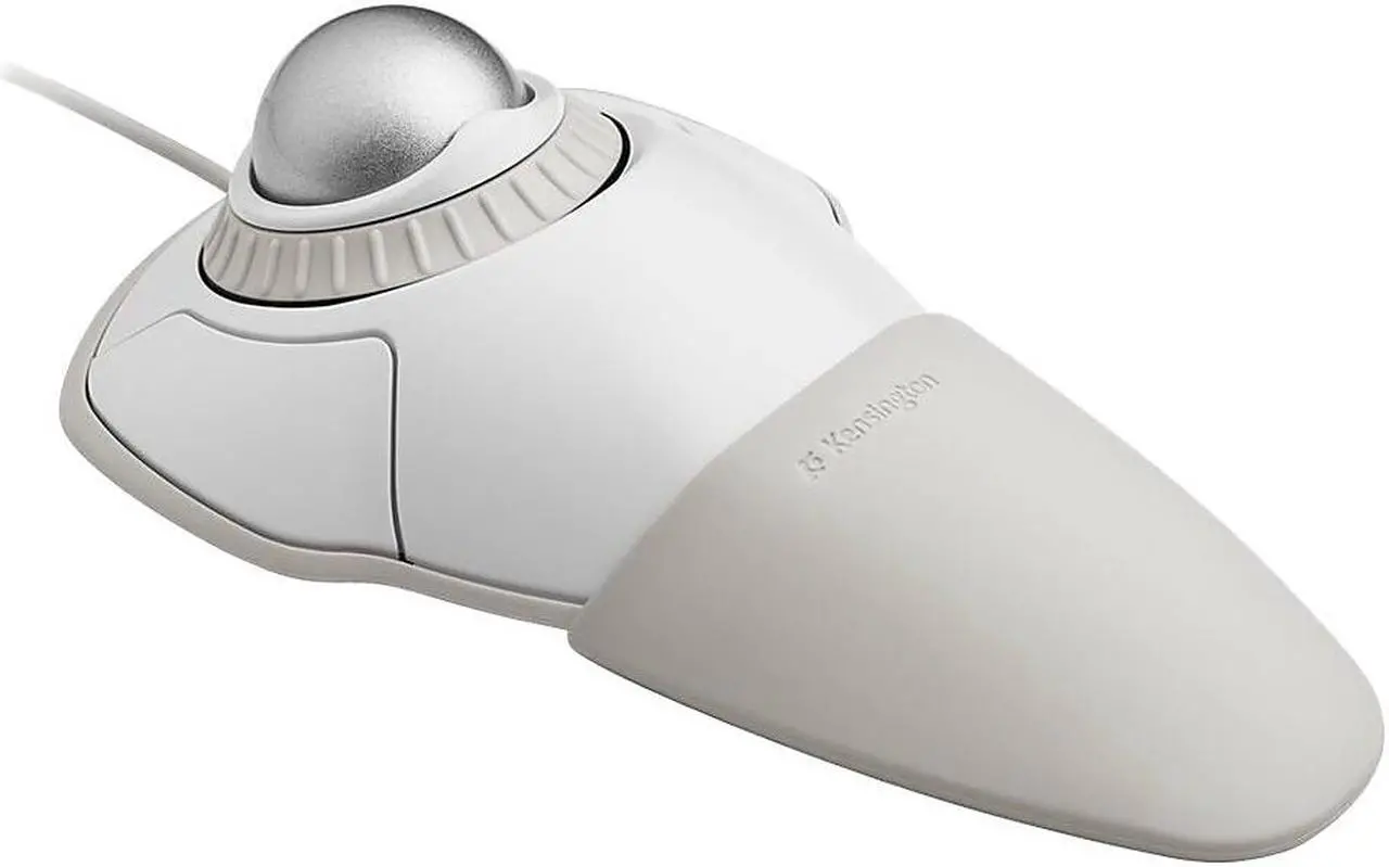 Alt view image 13 of 20 - Kensington Orbit Trackball With Scroll Ring - White