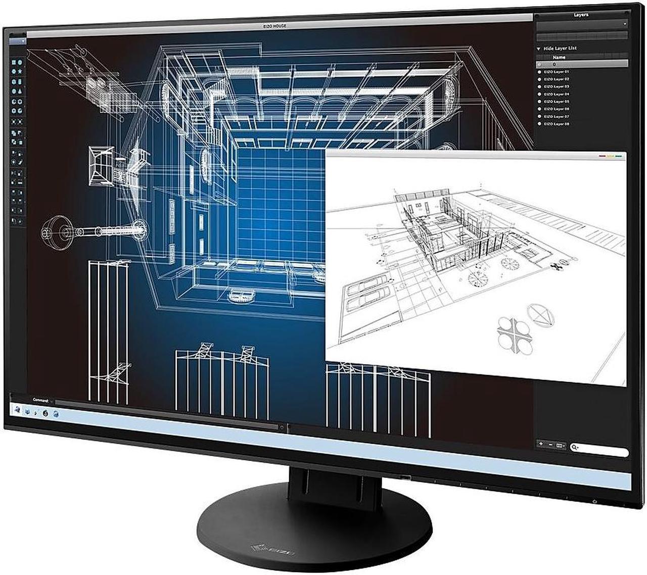 Alt view image 2 of 4 - Eizo FlexScan LED LCD 24.1" Professional IPS Monitor 1920 x 1200 (EV2456FX-BK)