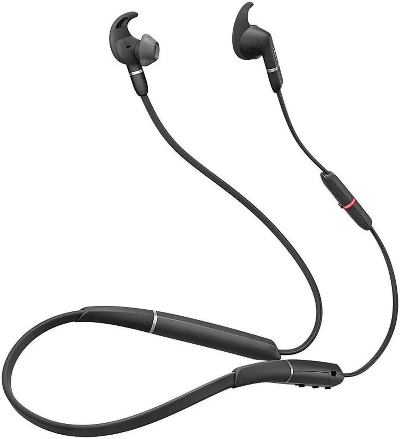 Alt view image 9 of 19 - Jabra Evolve 65e UC & Link 370 Wireless Professional Earbuds