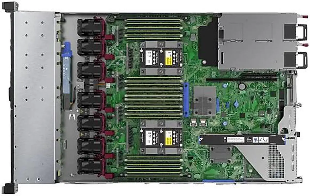 Alt view image 9 of 20 - Hpe Proliant Dl360 G10 1U Rack Server - 1 X Xeon Gold 5218 - 32 Gb Ram Hdd Ssd - Serial Ata/600 12Gb/S Sas Controller