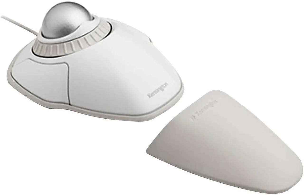 Alt view image 11 of 20 - Kensington Orbit Trackball With Scroll Ring - White