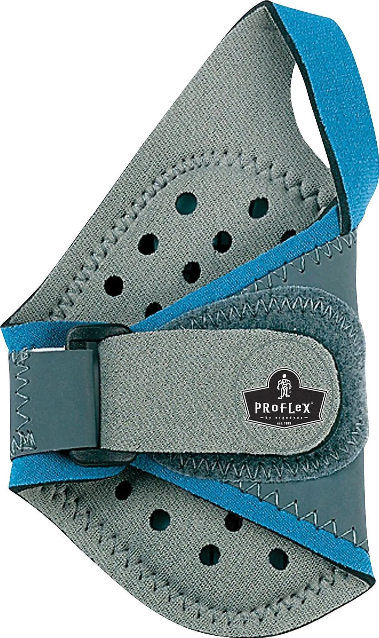 Alt view image 3 of 5 - ERGODYNE 4020 Wrist Support, 2XL, Left, Blue